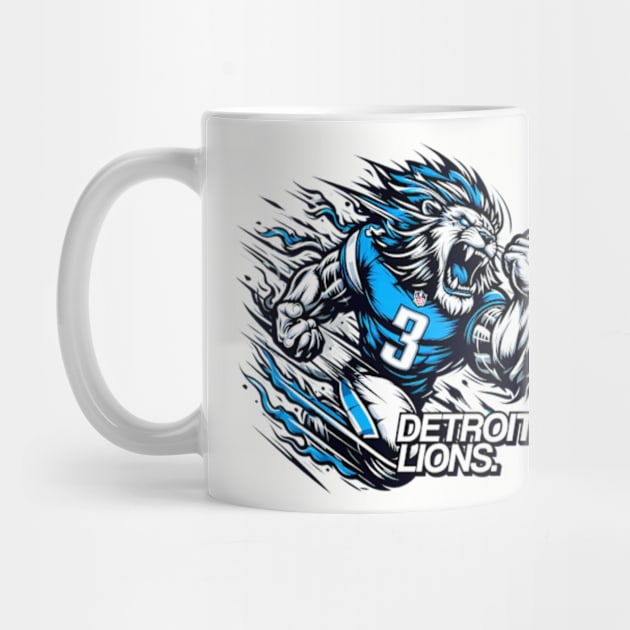 Detroit Lions by elegantelite